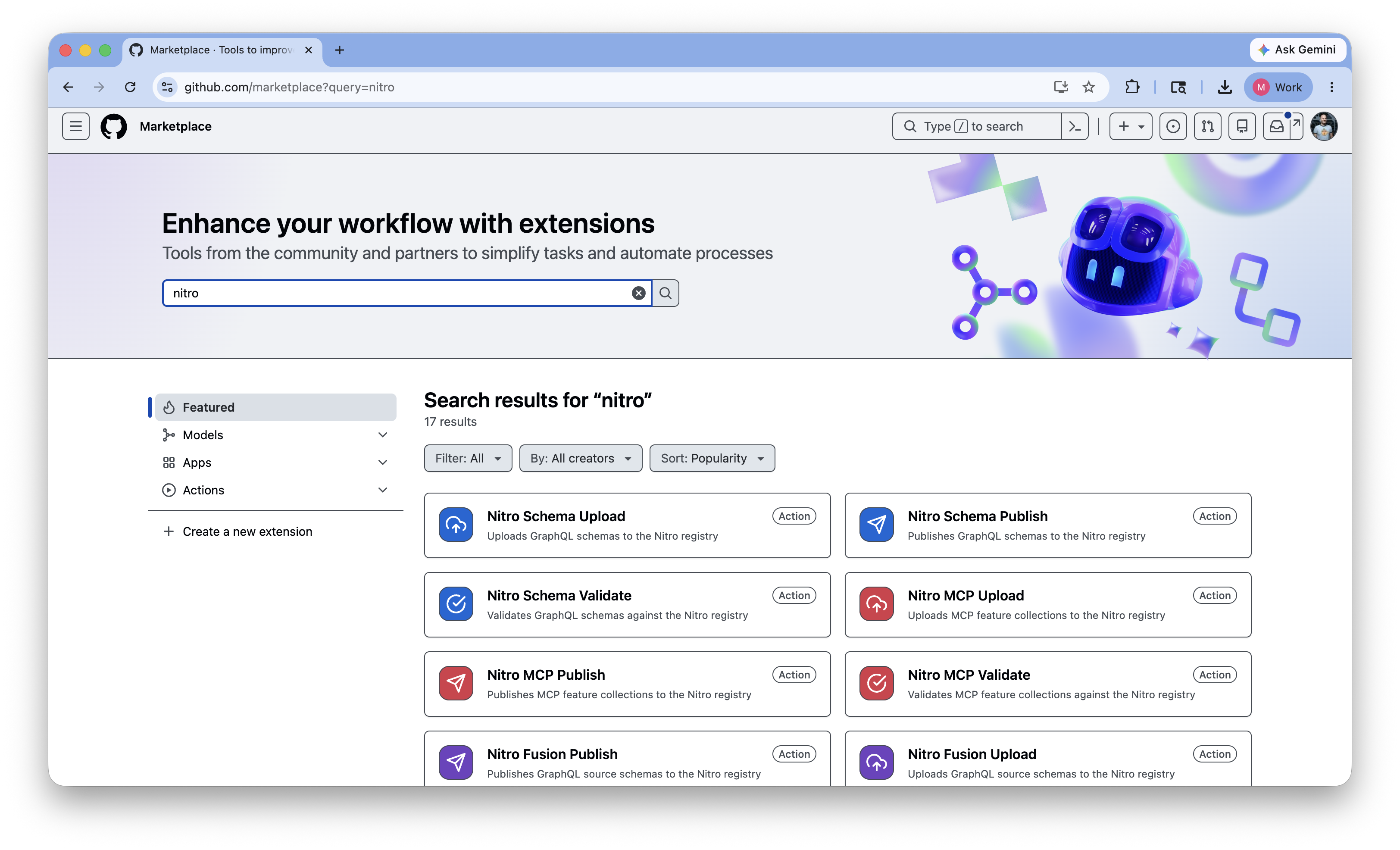 GitHub Actions integration for Fusion
