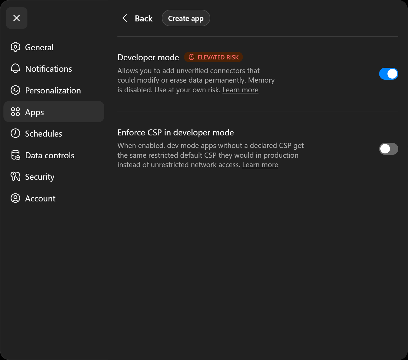 Add an app in ChatGPT