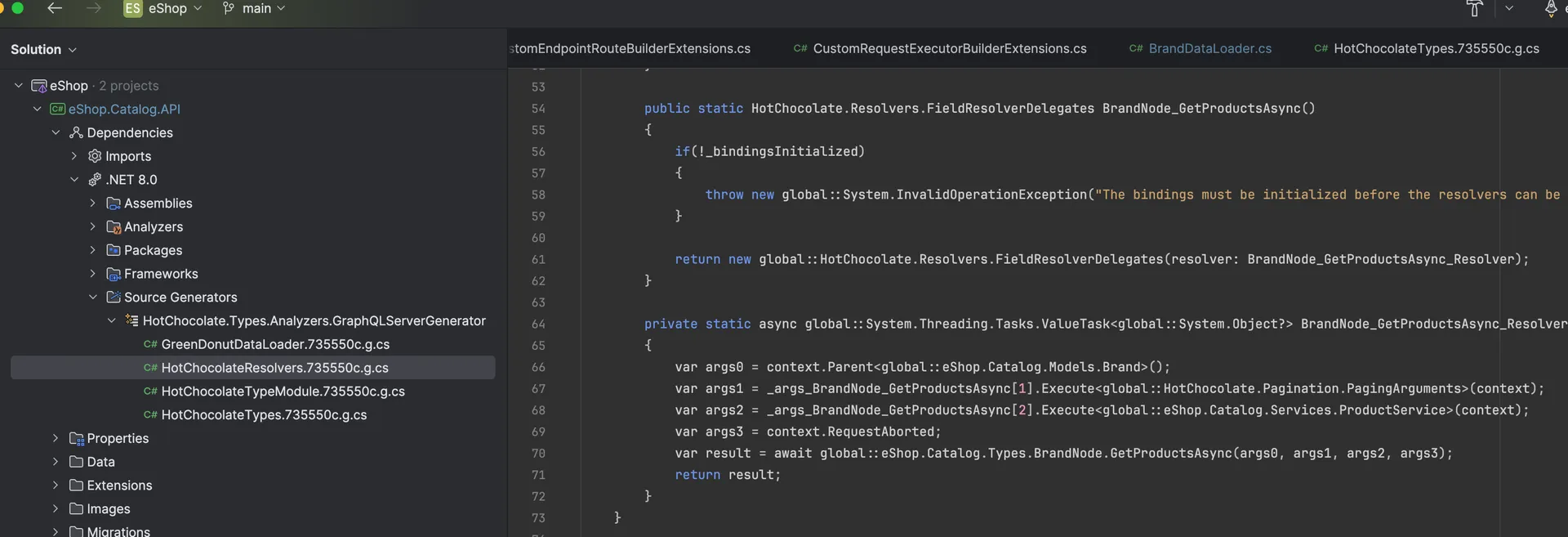 Rider - Source Generators