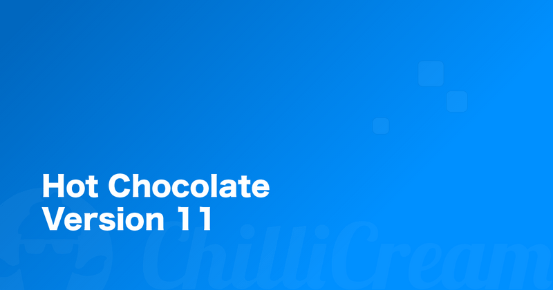 Welcome Hot Chocolate 11